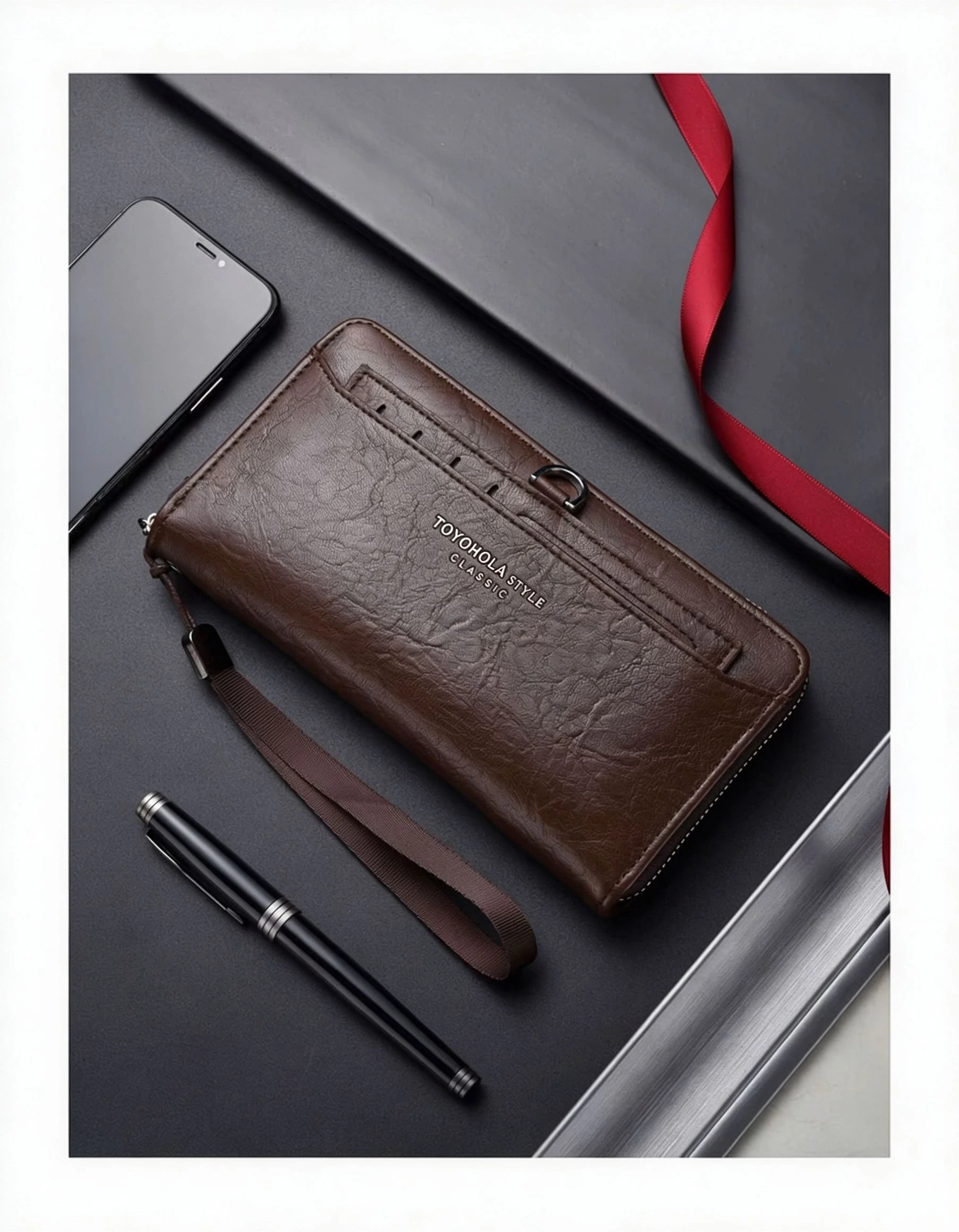 MW007 – custom leather wallet